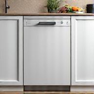 Integrated kitchen appliance (e.g., oven or dishwasher)